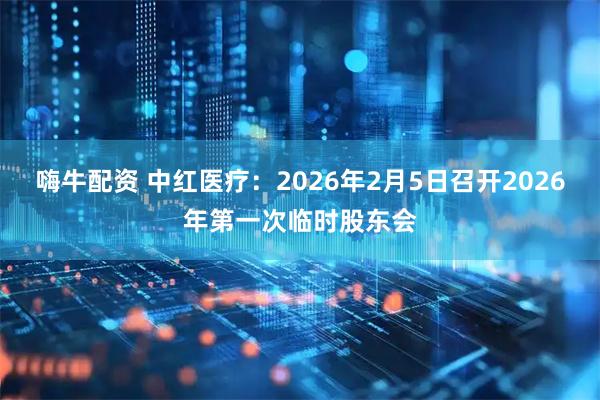 嗨牛配资 中红医疗：2026年2月5日召开2026年第一次临时股东会